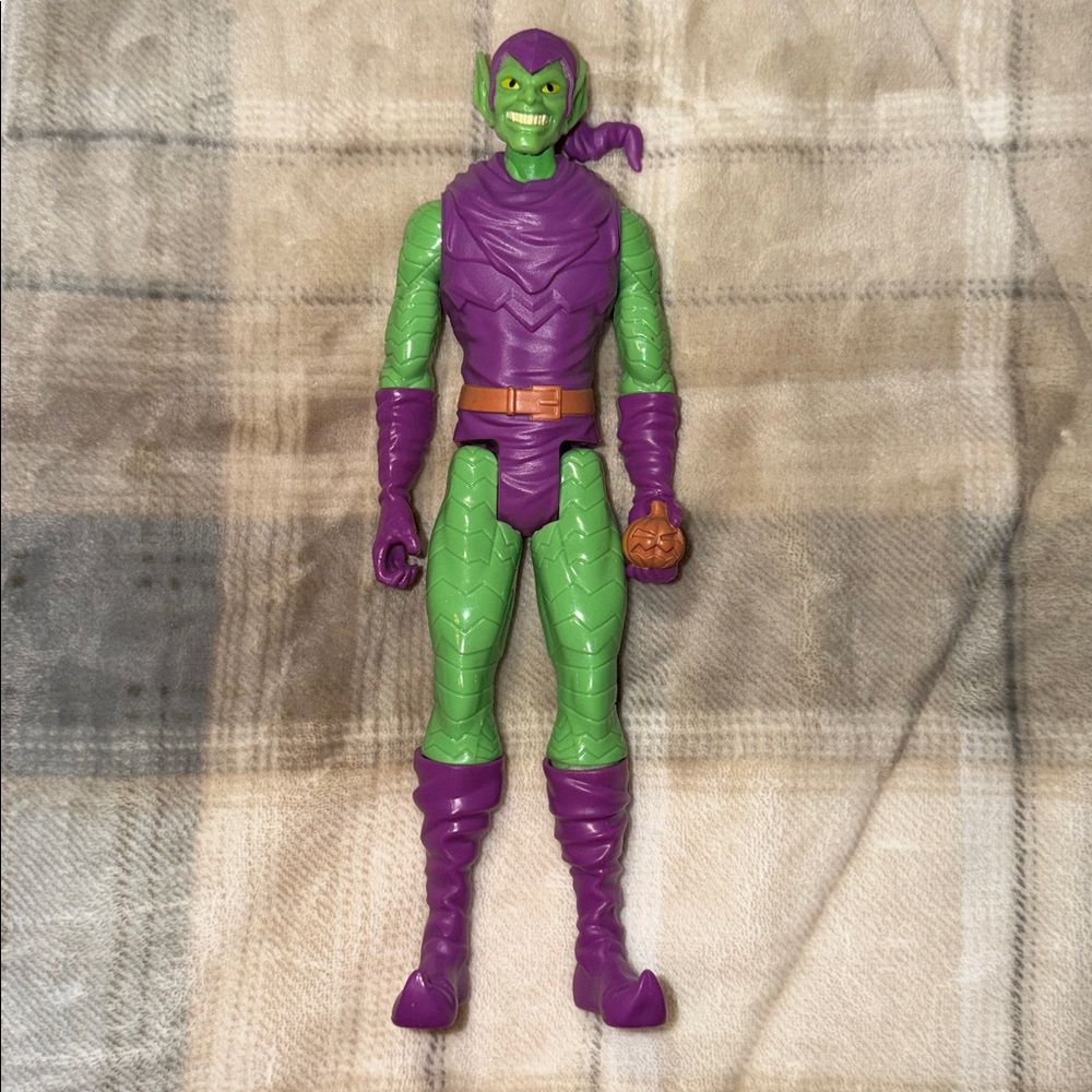 Green and Purple Action Figure .Green Goblin toys 12” inches